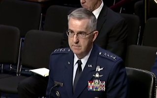 When I have my intel.., translate the Russian for me it is not 'escalate to deescalate,' it is 'escalate to win' and we have to deter that kind of response, That cannot be allowed @US_Stratcom's General Hyten says of Russian doctrine and threa