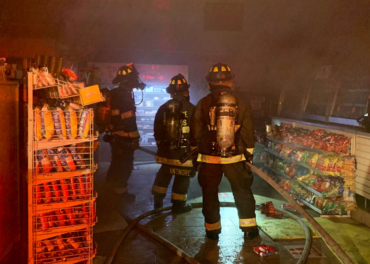 Working Fire Rhode Island Ave & 7th St NW. Fire knocked down in one story 7-11 store. Checking for extension. No injuries reported