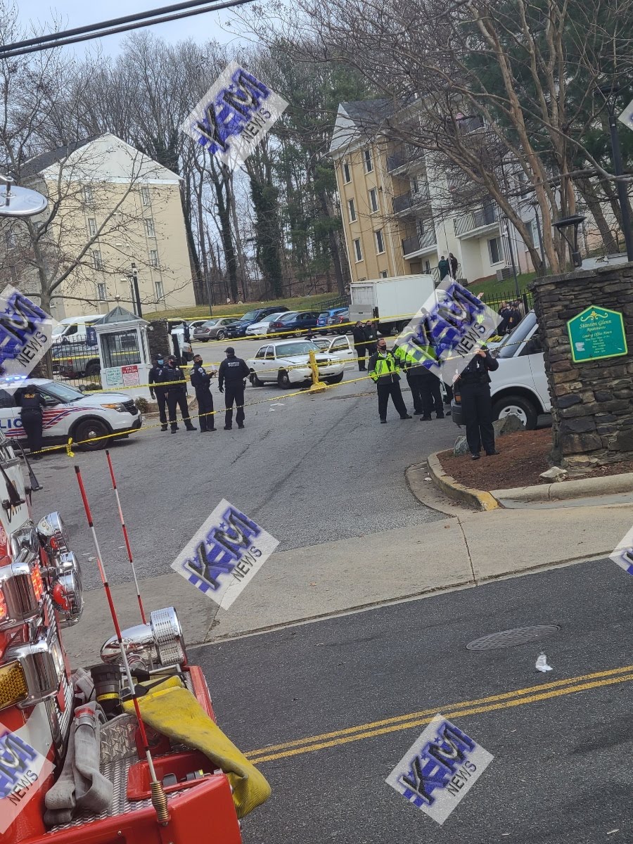 Second crime scene is at 29th and Erie Sts SE-DC (photos attached) where one of the suspect autos was crashed. 1 person had died from the shooting, 2 others are injured. 