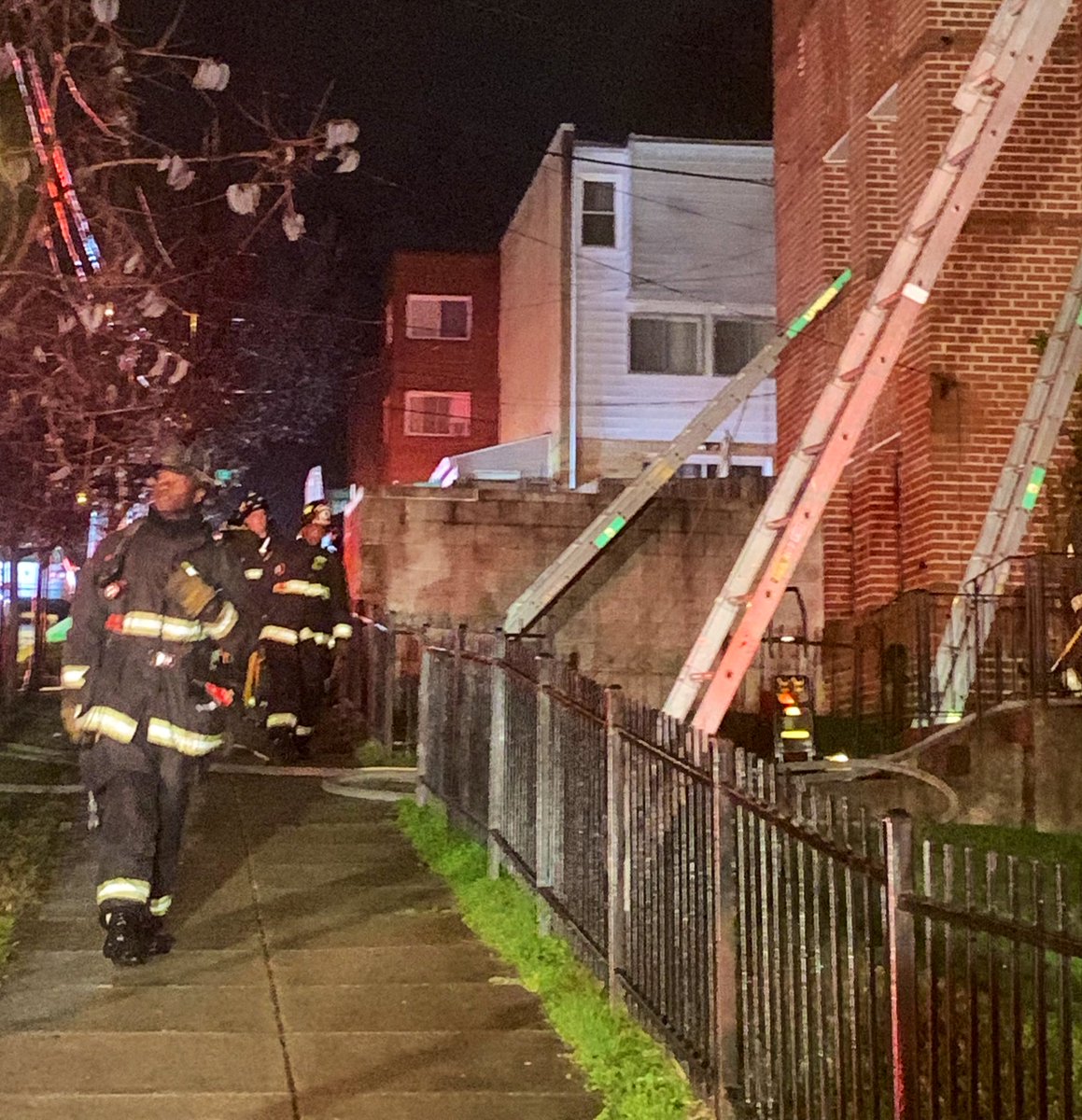 Working Fire 1800 block 28th Pl. SE. Fire involved basement apartment in occupied 3 story apartment building. Fire extinguished by DC firefighters. 1 resident assisted from building & others sheltered in place. 2 evaluated by EMS &amp; declined further treatment. 2 displaced