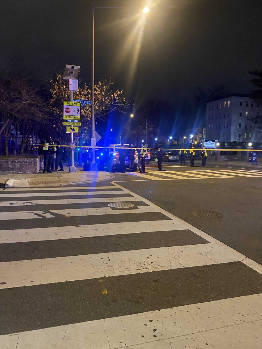 scene at 14th & Quincy. Shooting took place on 14th &amp; Spring, then suspect ran north. Thankfully the officer is in stable condition. This an active scene so please stay clear. Buses on 14th St are being rerouted.