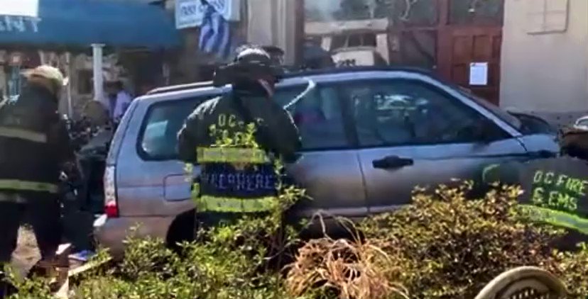 Mass Casualty Incident' declared after car rams into outdoor dinning area in Washington DC Several injuries are being reported at Parthenon Restaurant, where numerous people were dining outside during the incident