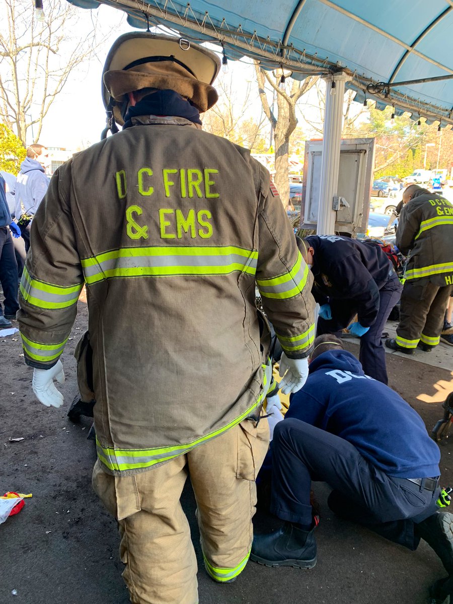 Crash with multiple injuries 5500 block Conn. Ave NW. DC firefighters transported 8 patients to area hospitals. 5 of those are critical. Currently 3 additional treated and released on scene. No entrapment and no structural damage