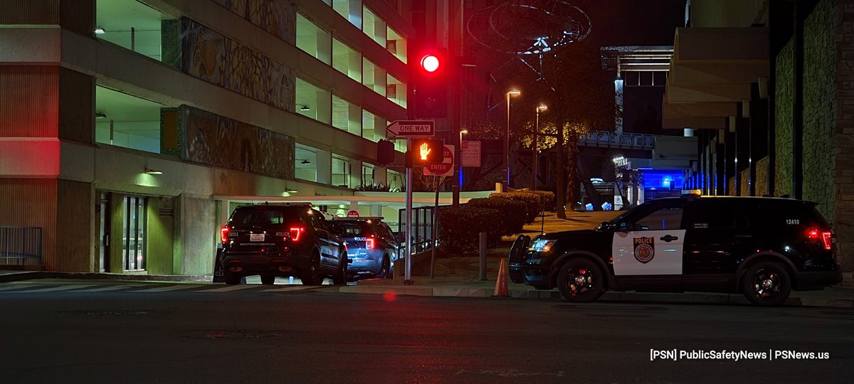 SacPD responded to a robbery of a person at gunpoint. It occurred at the parking garage, 4th and L Sts. According to radio reports, four suspects fled the area. s as info comes available