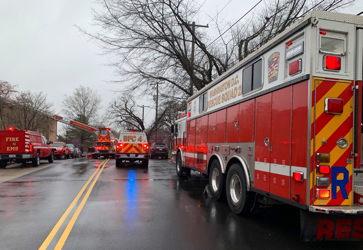 Box Alarm unit block Hawaii Ave NE. DCBravest confined fire to 1st floor apartment and it is under control. Sheltered occupants of other units in place until smoke conditions cleared. No injuries. Occupants of fire apartment will be displaced