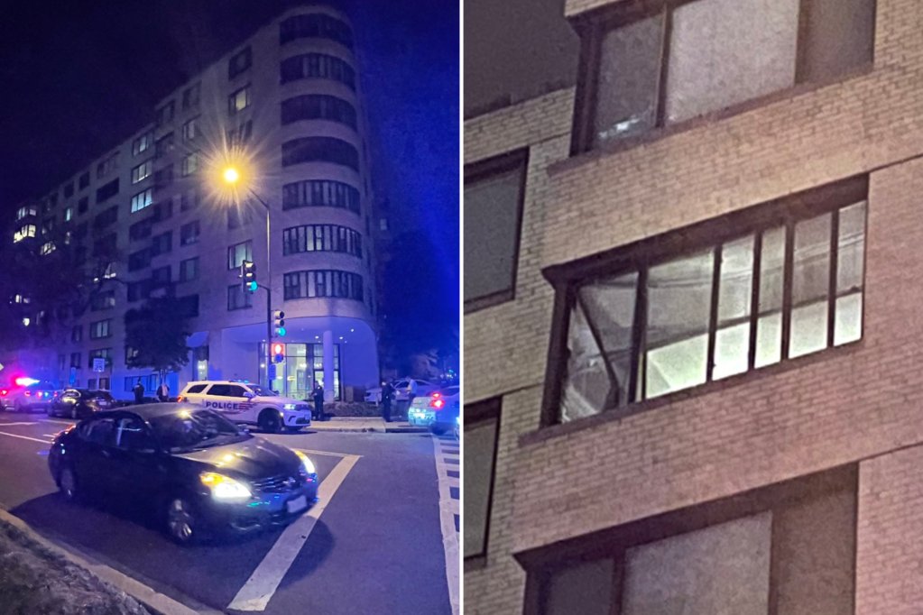 Woman falls 7 stories from Washington DC building, suspect in custody