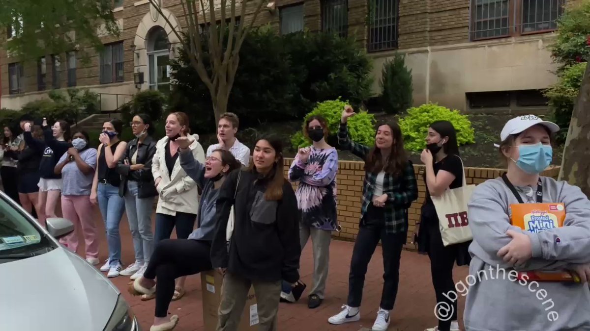 Counter-protesters gathered across the street from the pro-life protest, in opposition to the group's press conference outside the Washington Surgi abortion clinic