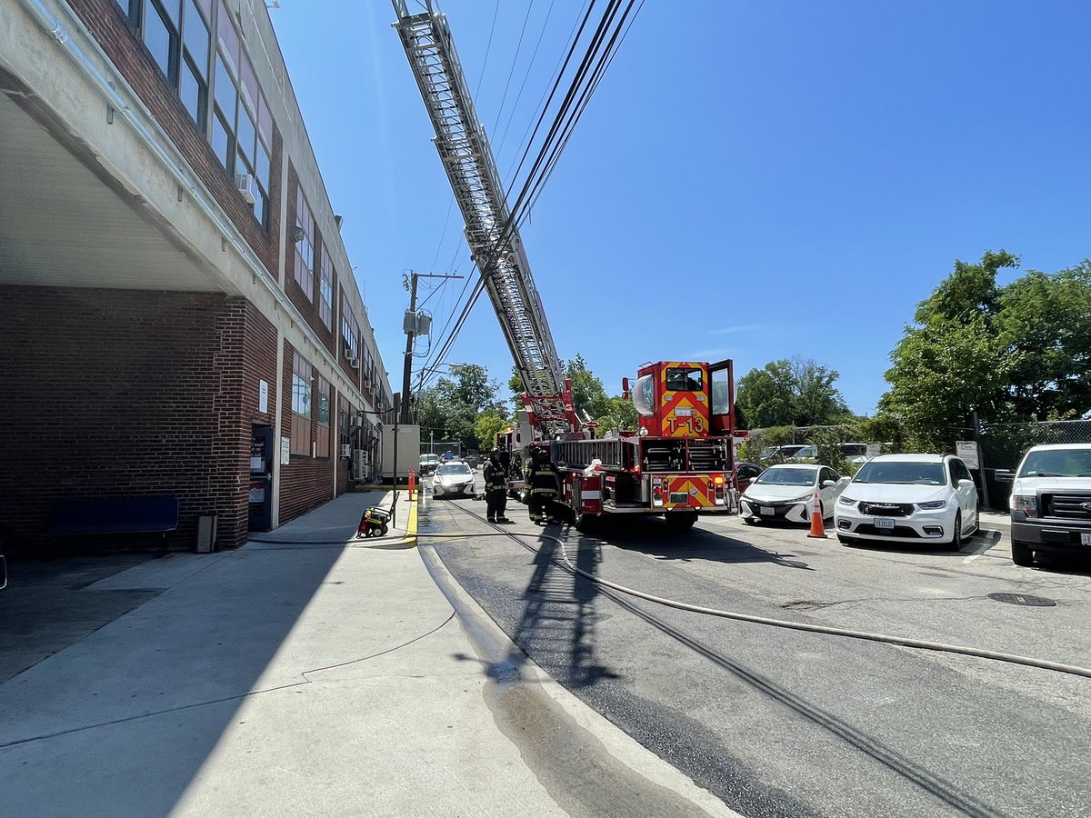 This morning DC firefighters responded to the 1700 blk of 15th St NE for a fire. On scene crews located a small fire in an office on 1st floor of an occupied 2-story commercial building. Alarms sounded. All occupants safely self-evacuated. Fire is out. Fire investigators on scene