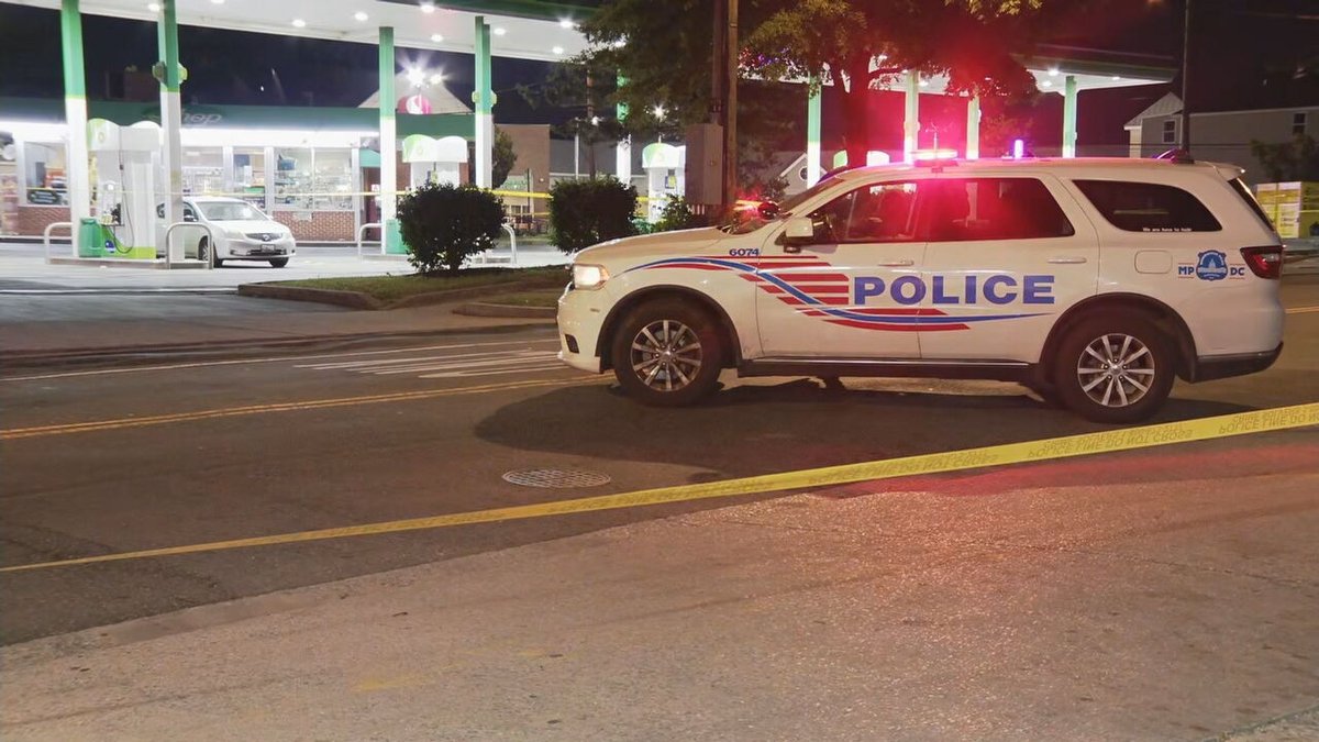 Police say a man has died this morning after a shooting near a gas station in Southeast D.C