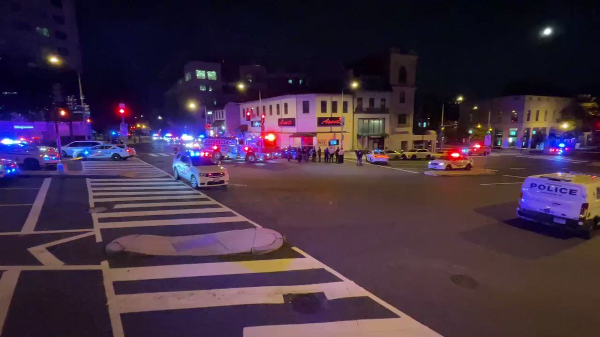 SHOOTING: In front of the Assets club at Florida and Connecticut Avenues NW. There appears to be at least one individual fatally shot in front of the club. Bullet holes are on the entrance doors