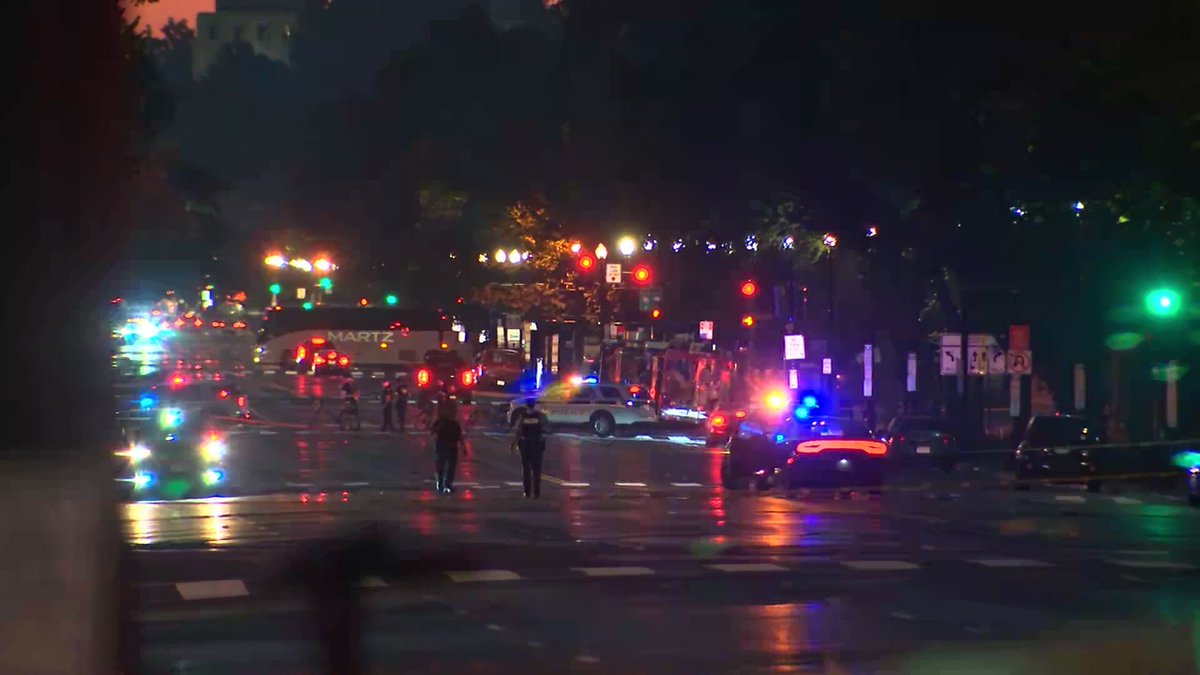Shots fired near National Mall: 3 detained, no one injured