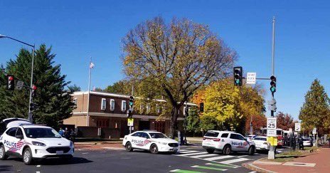 Shooting scene at NJ Ave. and N St.