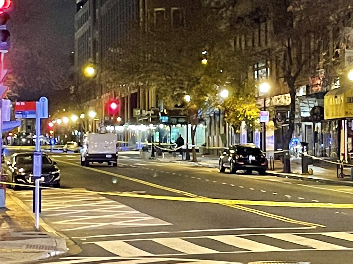 shooting at 7th & I St NW. 7th St shutdown between 8th & I St