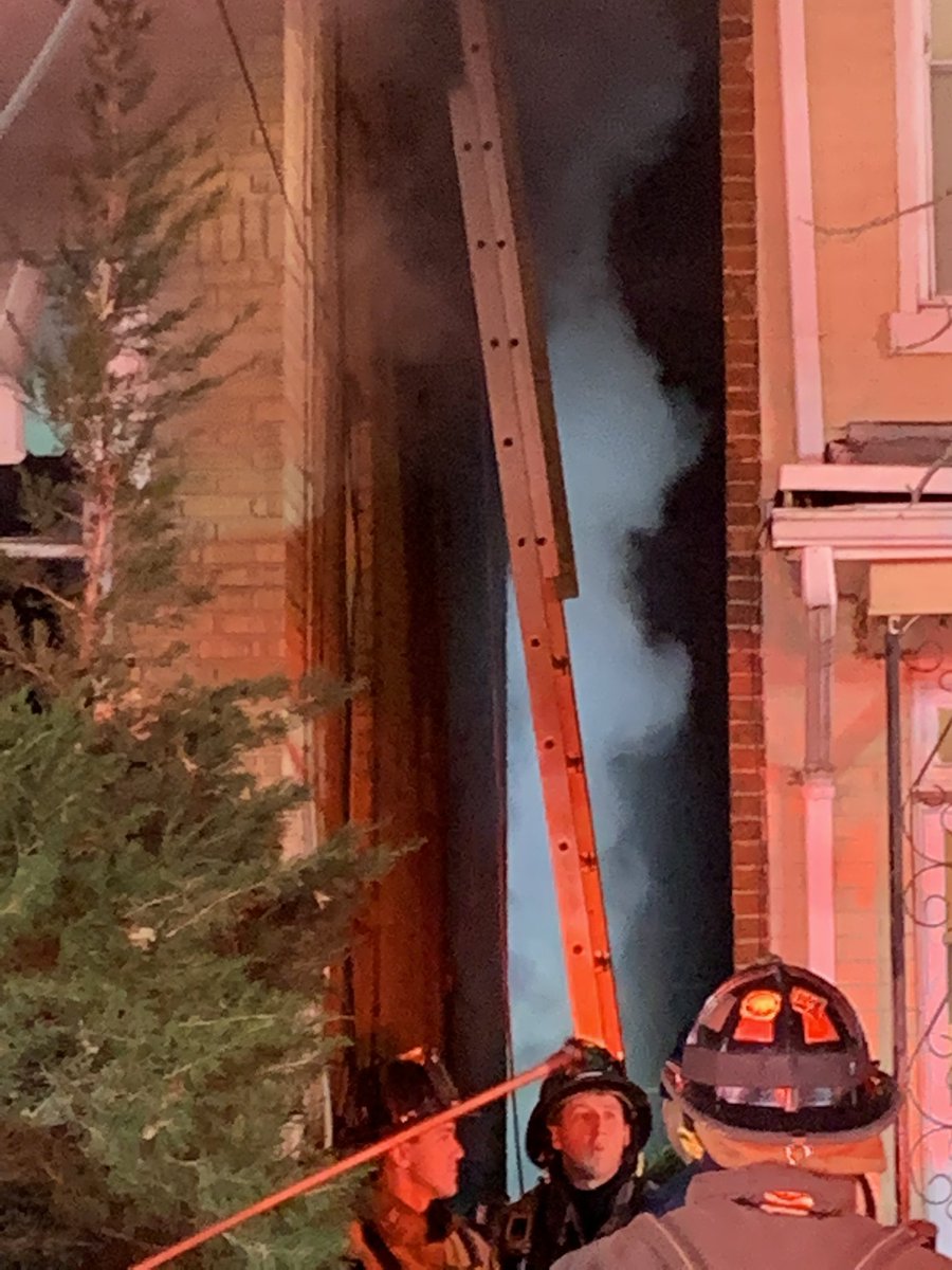 Working Fire 700 block Jefferson St NW. Also have fire extension via walls to 2nd floor. Attacking that fire and still hitting other hotspots. Search of home found nobody inside. No injuries reported. Investigators on scene. DC firefighters