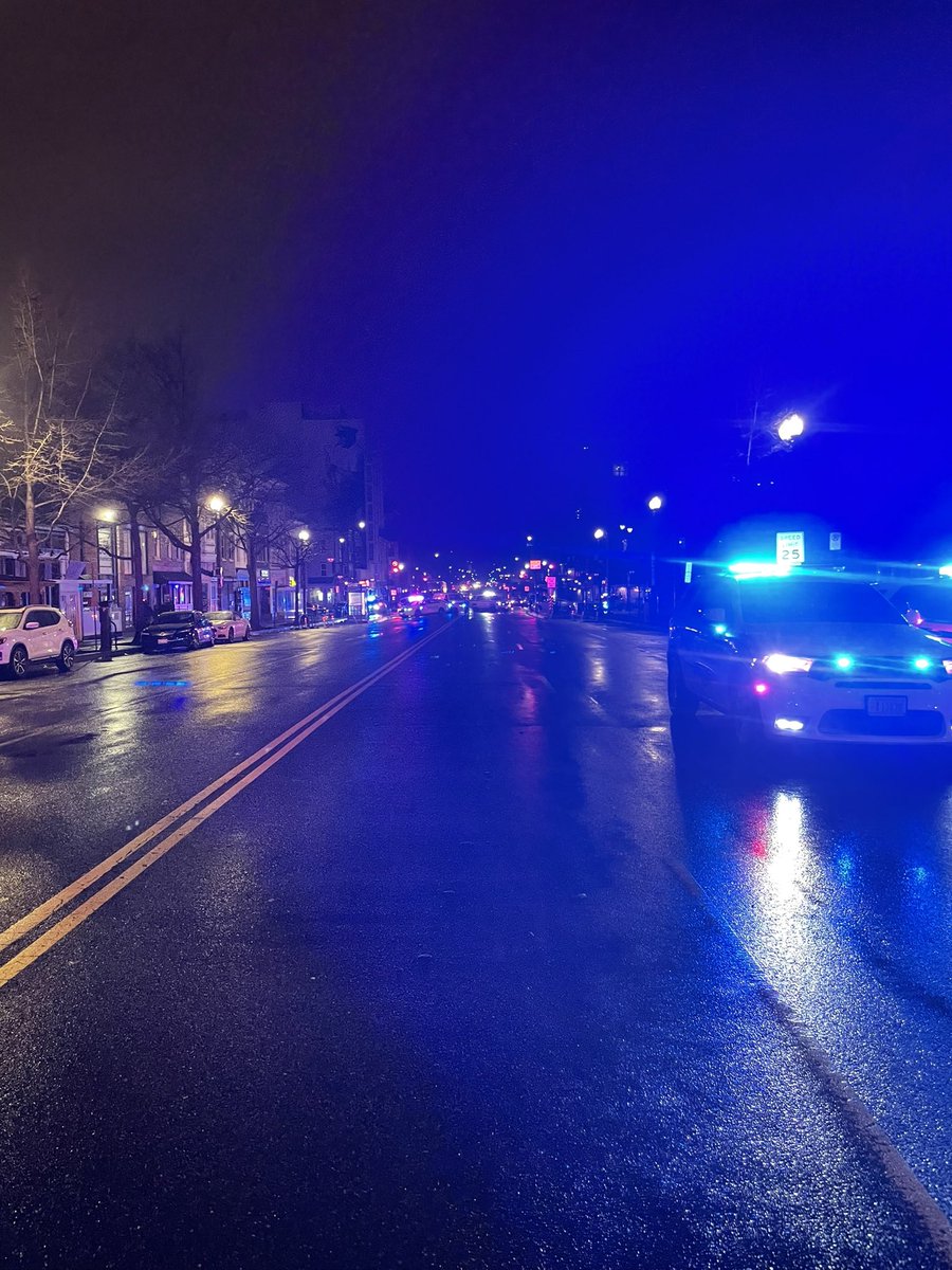 There was a shooting that just took place on the corner of 14th and V St NW. There were many shots that were fired and three adults have suffered non-life-threatening injuries. 