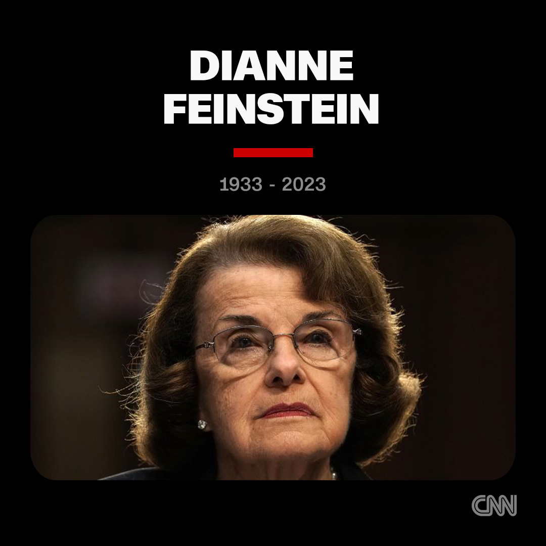 Dianne Feinstein, the longest-serving female US senator in history, has died at age 90