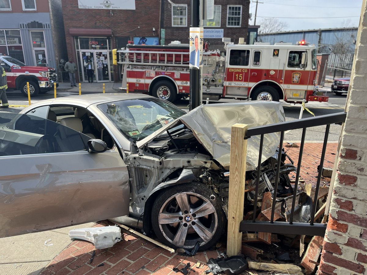 Police responded to a 3 vehicle traffic accident at Marion Barry Ave SE &amp; Martin Luther King Jr Ave SE at 1:08pm. There are 4 patients. 2 were evaluated and refused further treatment and 2 are being transported. 1 has serious injuries. 