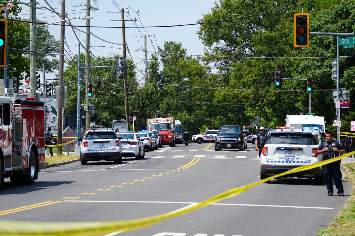 Mass Shooting on Alabama Ave. S.E. still awaiting more information from MPD. 