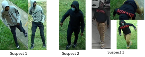 MPD is asking for the community’s assistance in identifying and locating suspects in an armed robbery that occurred in the 5500 block of Nannie Helen Burroughs Ave, NE, on September 16, 2024.