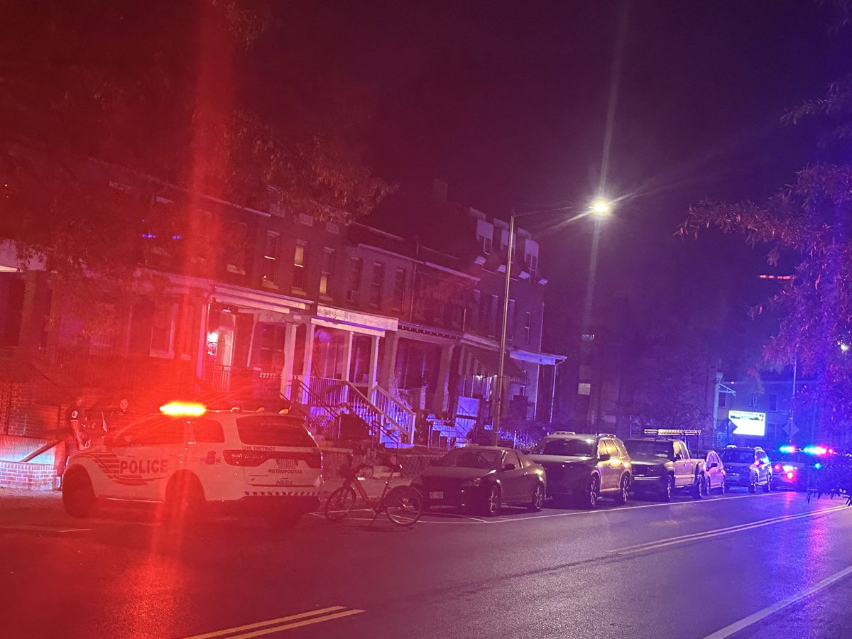 DC Police have a young male detained at 1200 West Virginia Ave NE (right next to Gallaudet University) with at least 5 MPD cruisers on scene. 