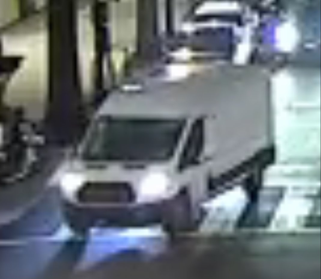 Shooting investigation in the 1000 block of 13th Street, NW. Real Time Crime Center investigators located the below image of the suspect vehicle, last seen northbound on 13th Street