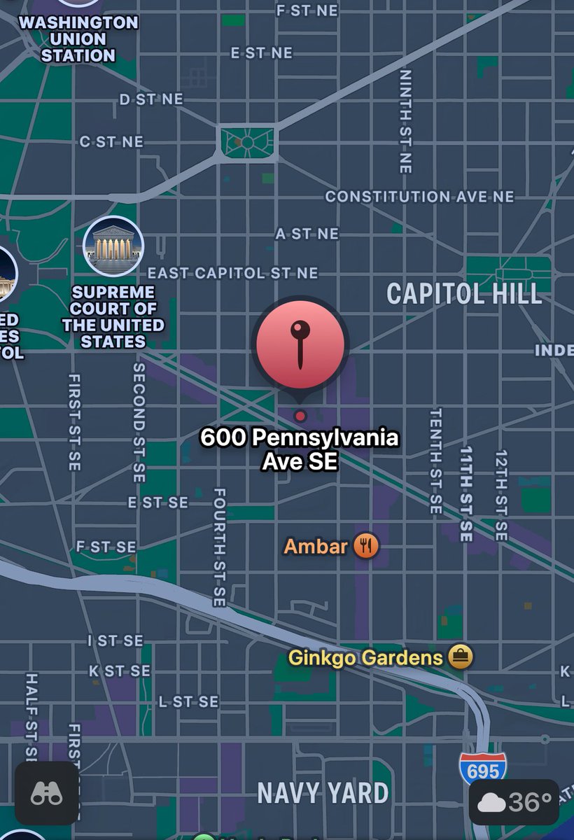 CAPITOL HILL ARMED ROBBERY: 600 block of Pennsylvania Ave SE in Capitol Hill DC— the victim was robbed at gunpoint of their belongings. Suspect fled west towards the Capitol Building