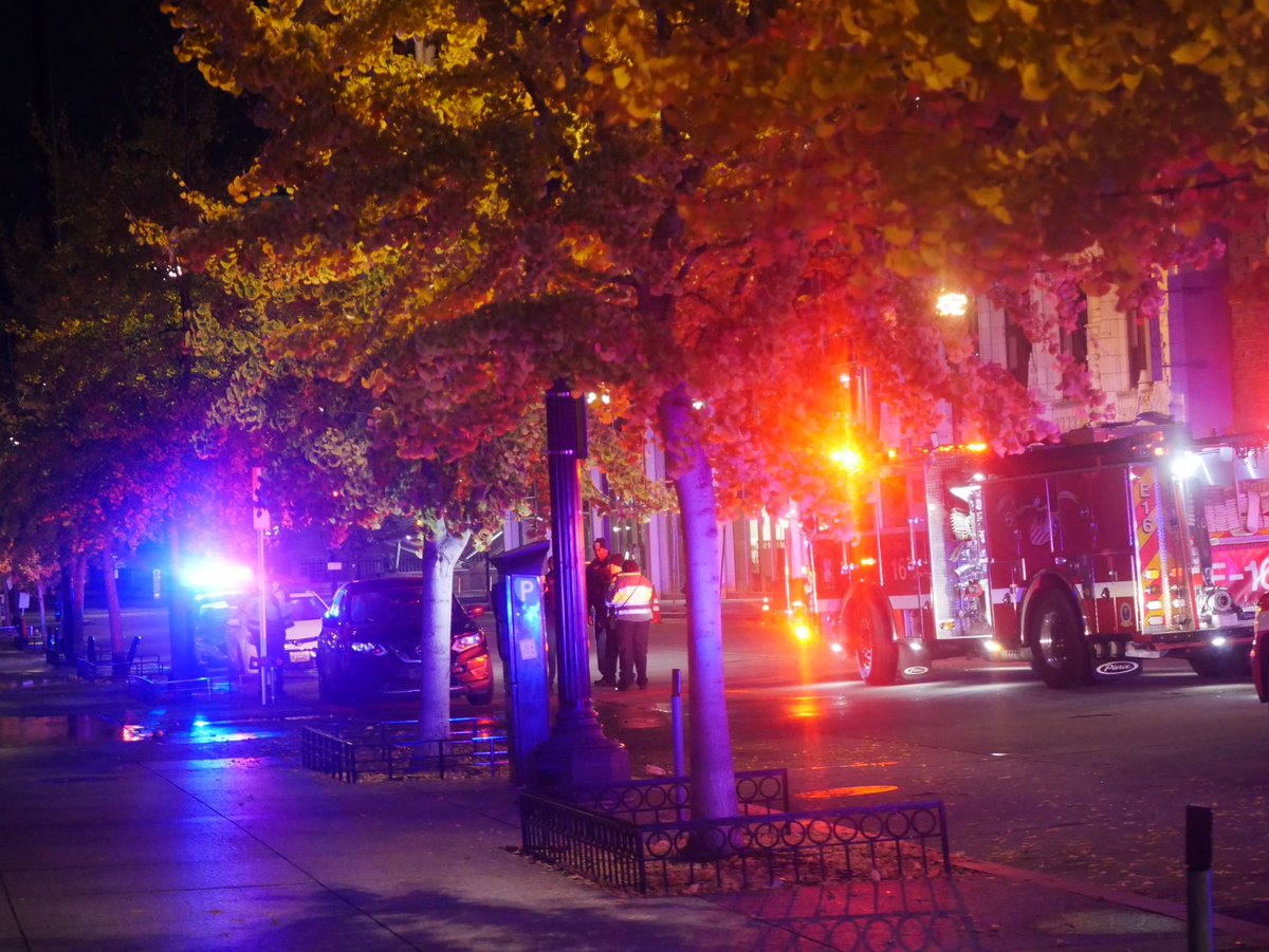 ASSAULT/POSSIBLE STABBING NEAR DOWNTOWN DC: 10th Street & G Street NW in Penn Quarter DC— victim was reportedly stabbed & taken to a trauma center. Firehose wash-down requested for clean-up