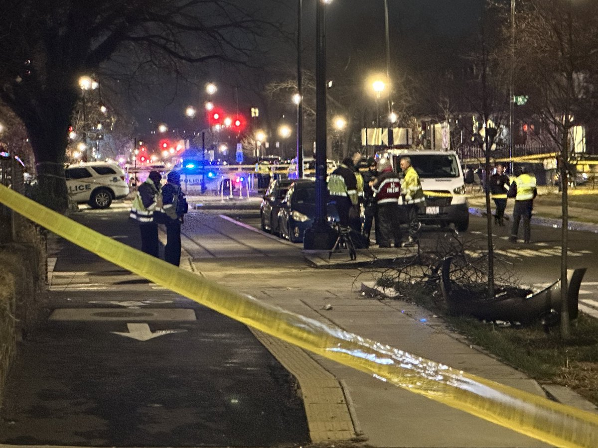 MPD on scene of a deadly hit-and-run between a car and pedestrian on the 1500 block C Street NE. Police say this happened after 7 pm, when a car hit and killed a pedestrian, with the driver running away. No description of driver at this time, but car is still here