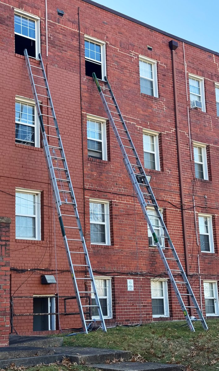 Box Alarm 4300 block of ML King Ave South-West Fire top floor apartment in 4 story occupied building. Fire under control with no injuries reported. Checking on displacements. Request air unit & . DC firefighters