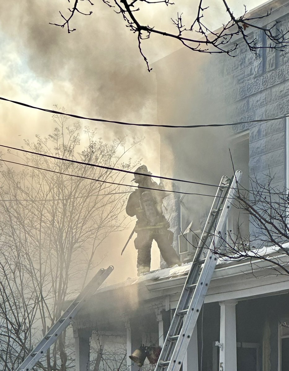 Working Fire 5400 block 9th St NW. Fire under control with no injuries. Investigators on scene working to determine cause. Additional images from  fire. DC firefighters