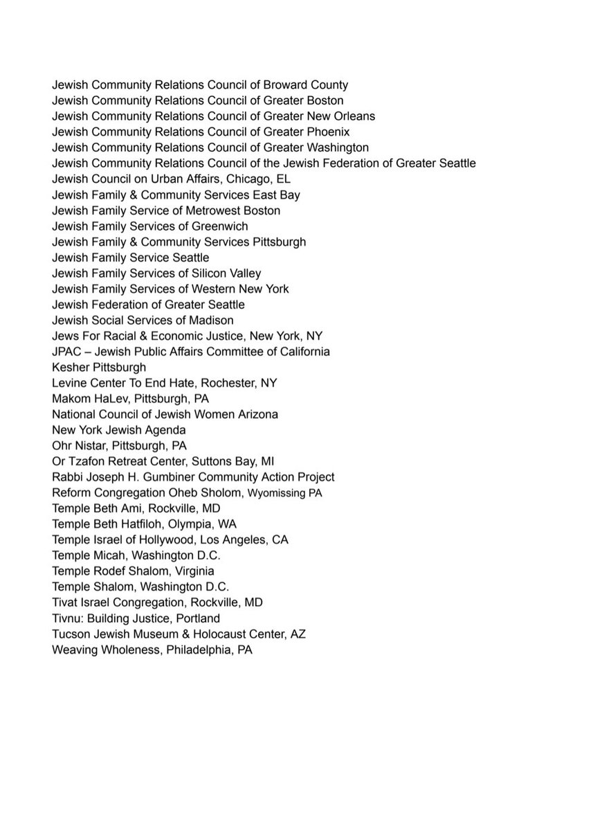 In open letter to Trump, 88 Jewish orgs urge the president to “chart a different course” and change administration's plans “to launch mass deportations, build massive detention camps, and conduct sweeping raids.”