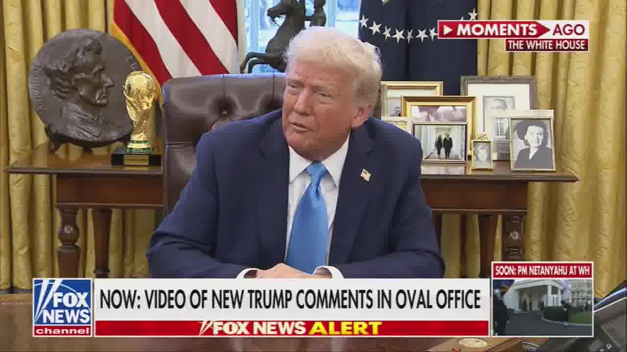 Trump: Elon Musk has done a great job. Look at all the fraud he has found in this USAID. It is a disaster, radical left lunatics. They have things that no one would even believe. The whole thing with 100 million spent on you know what. I'd like to see what the kickbacks are