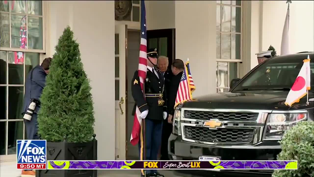 President Trump welcomes Japanese Prime Minister Shigeru Ishiba to the White House