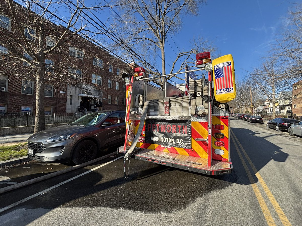 Dryer fire  5600 Block Colorado Ave. NW Basement dryer on fire. Fire extinguished. No reported injuries. DC firefighters