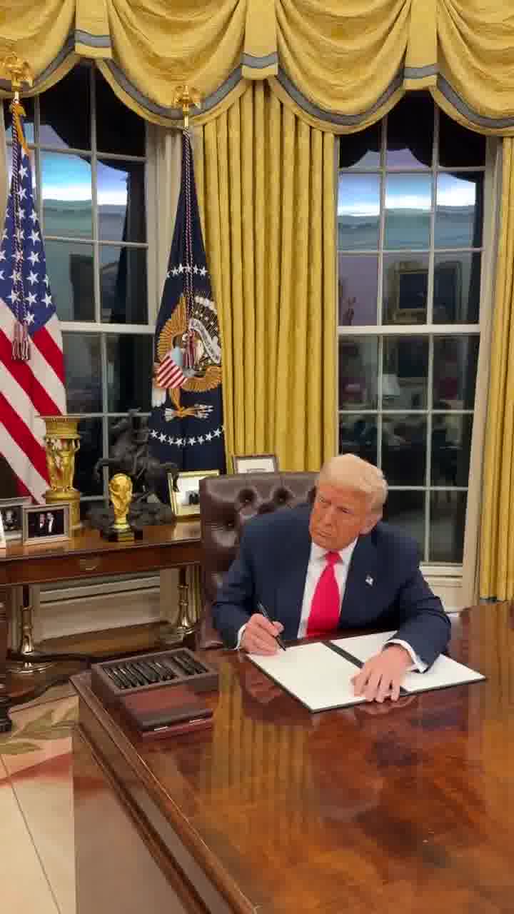 President Trump signs executive order officially creating a Bitcoin Strategic Reserve