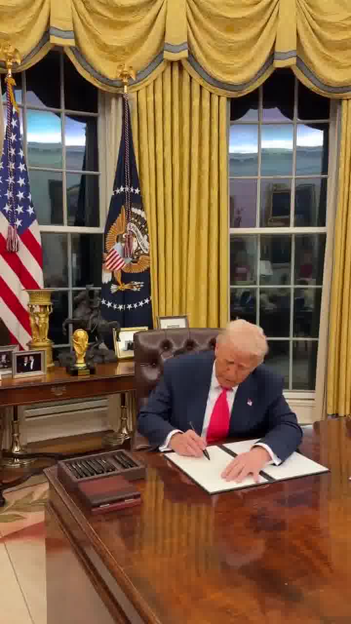 President Trump signs executive order officially creating a Bitcoin Strategic Reserve