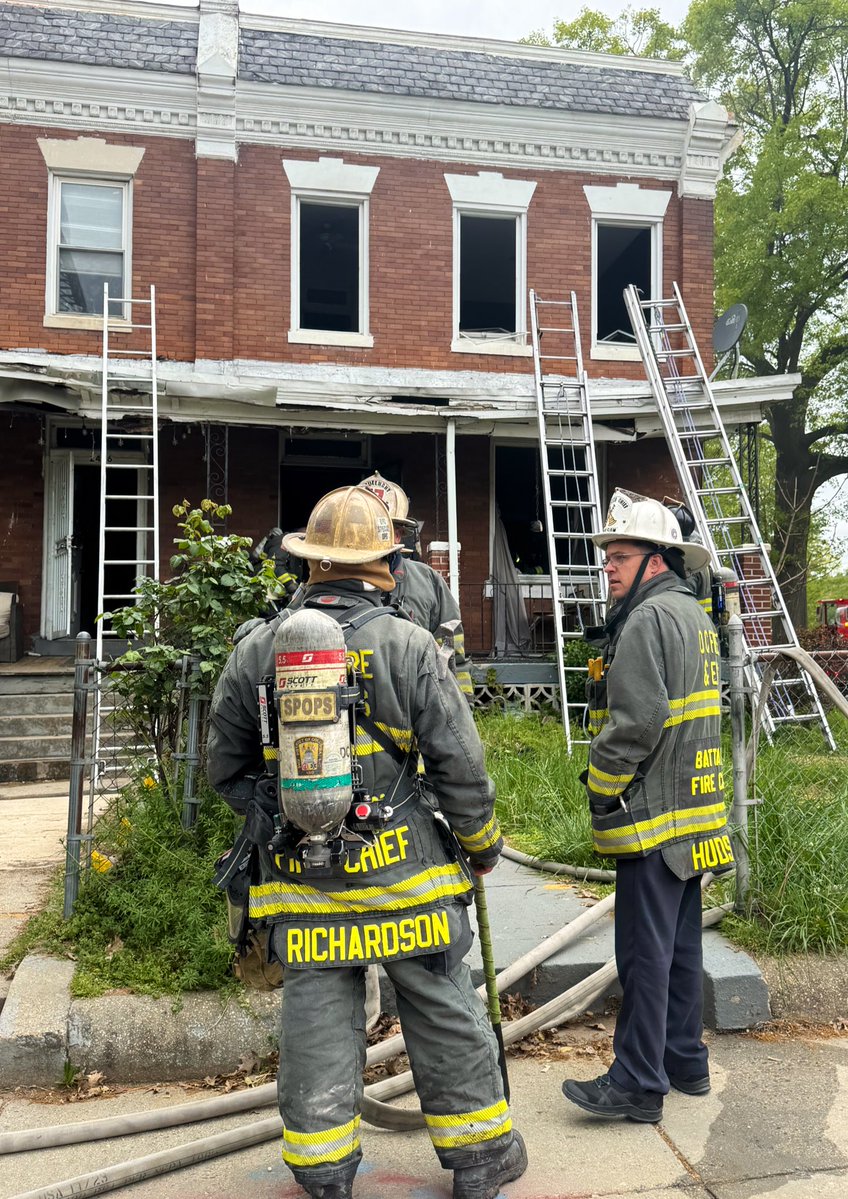 Box Alarm 2400 block N. Capitol St NW. Fire in basement of 2 story occupied end of row dwelling. Fire knocked down. Checking for extension. No injuries. Checking on displacements. DC firefighters