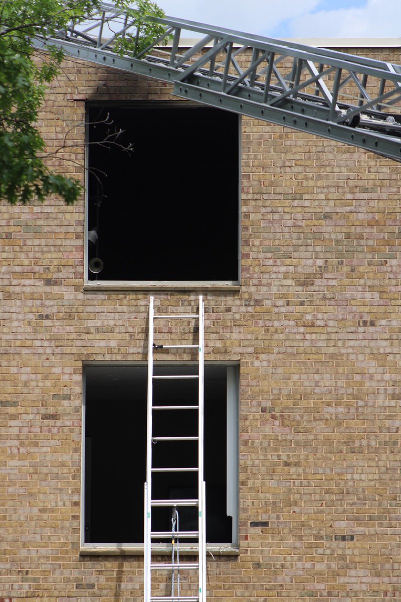 Box Alarm at 1400 block 4th St South-West Fire has erupted on the second floor of a three-story, end-of-row occupied structure. The fire is currently under control, and no injuries have been reported. The number of displacements is being assessed. 