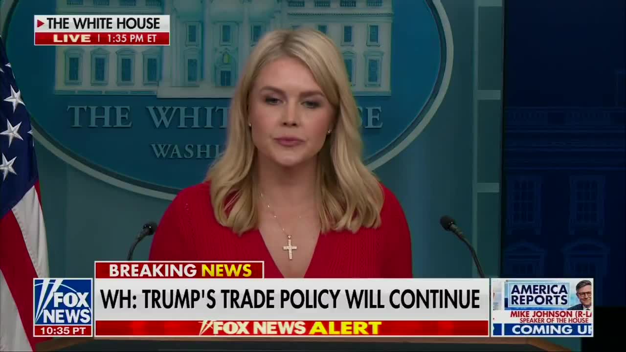 Leavitt confirms that Trump met with Powell today and encouraged him to lower interest rates