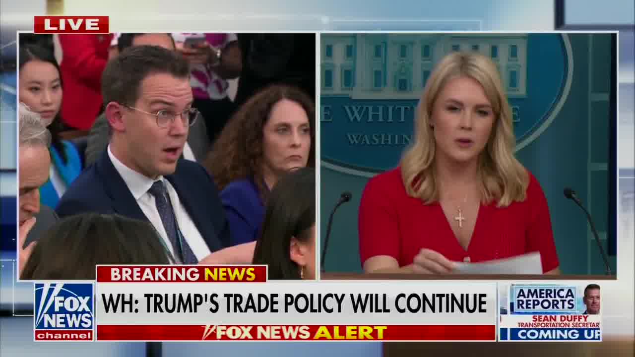 Leavitt confirms that Trump met with Powell today and encouraged him to lower interest rates