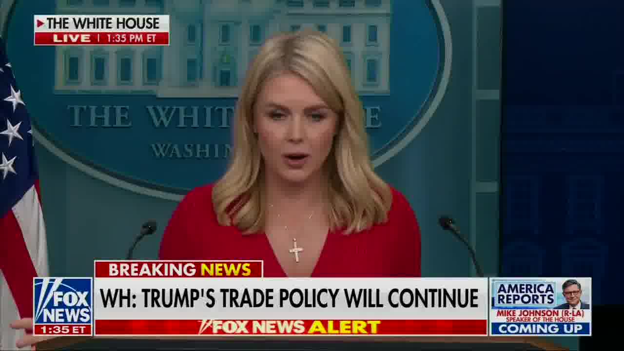 Leavitt confirms that Trump met with Powell today and encouraged him to lower interest rates