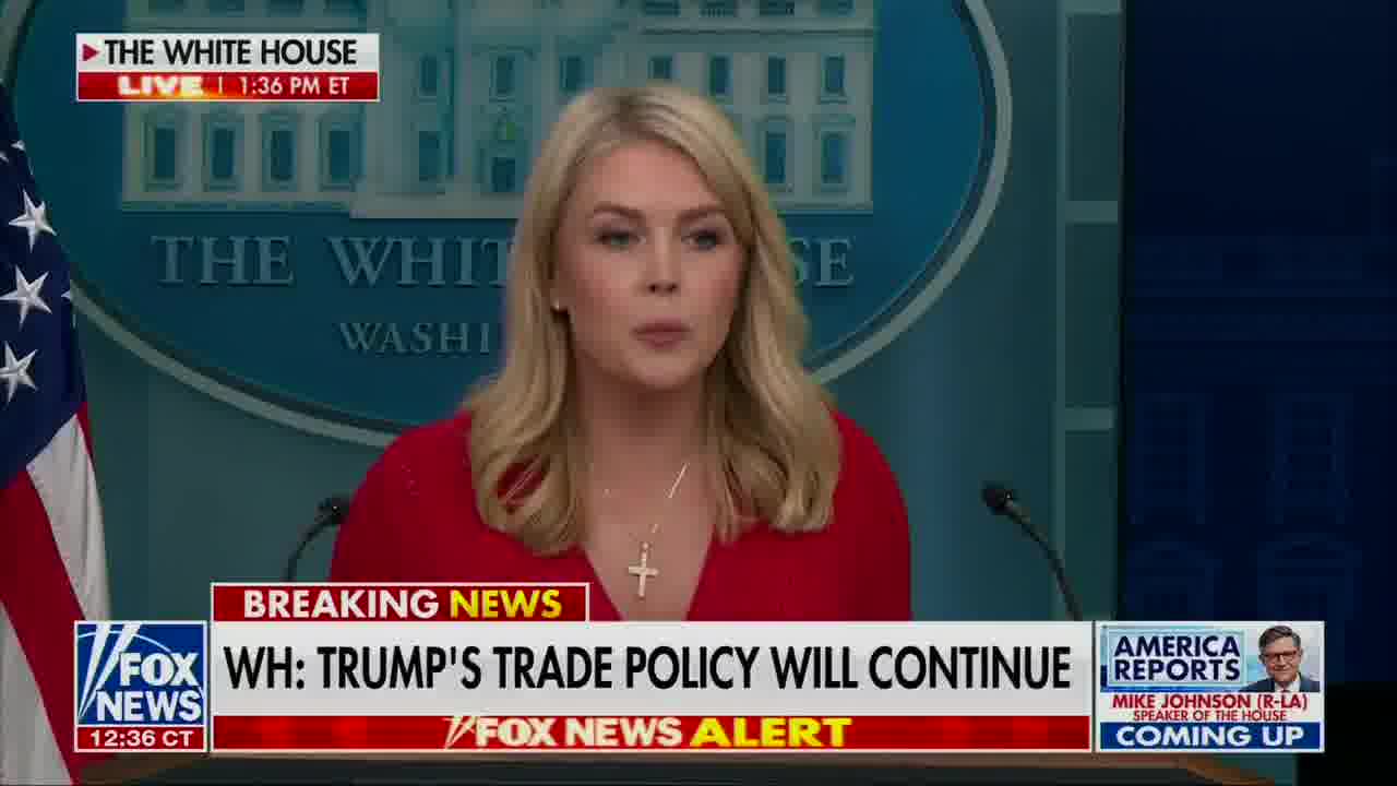 Leavitt confirms that Trump met with Powell today and encouraged him to lower interest rates