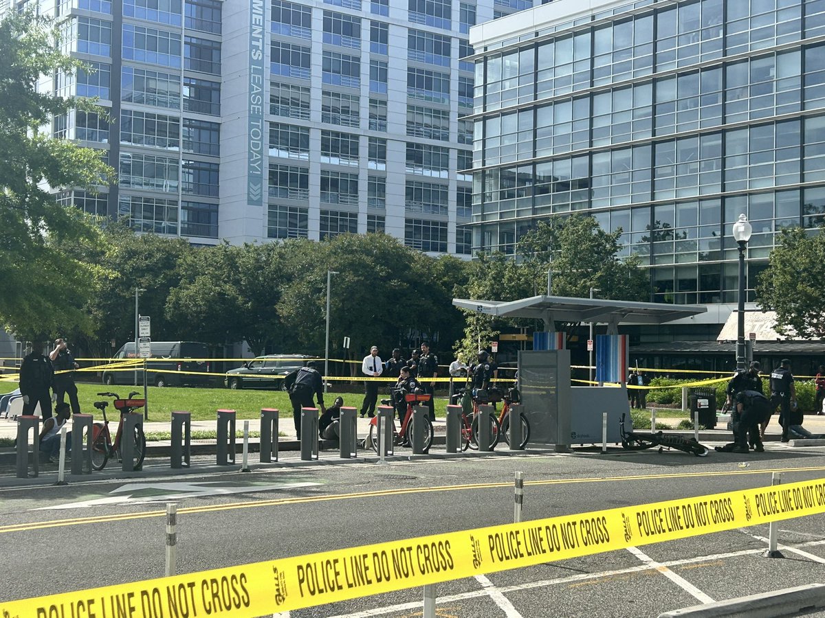 ANOTHER DC SHOOTING, SAME LOCATION: outside of the Waterfront Metro, 4th Street & M Street SW in Southwest Waterfront DC— casings found along with a gun, however no gunshot victims found as of yet… upwards of 10 shots fired per residents nearby