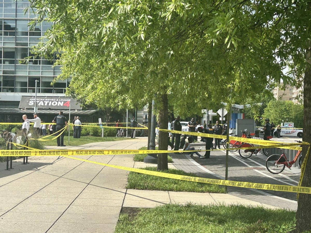 ANOTHER DC SHOOTING, SAME LOCATION: outside of the Waterfront Metro, 4th Street & M Street SW in Southwest Waterfront DC— casings found along with a gun, however no gunshot victims found as of yet… upwards of 10 shots fired per residents nearby 