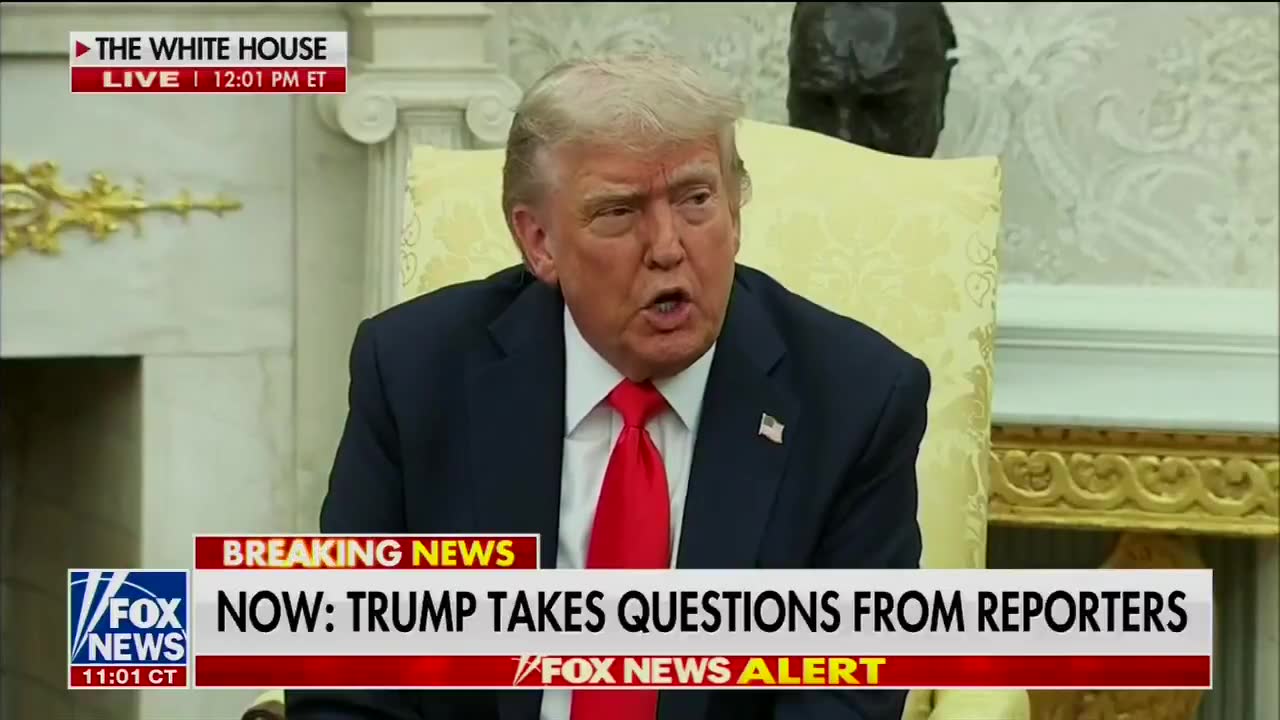 Trump sur Elon Musk :  Vous avez vu un homme qui était très heureux lorsqu'il se tenait derrière le bureau ovale. Même avec un œil au beurre noir. Je lui ai dit, veux-tu un peu de maquillage  Il a dit :  Non, je ne pense pas, ce qui est intéressant. Elon et moi avions une excellente relation. Je ne sais pas si nous le ferons encore.