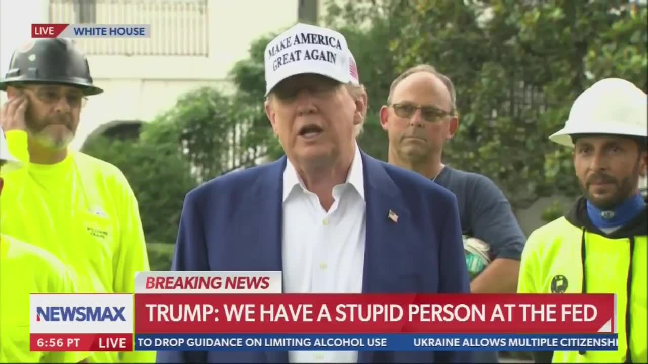Trump: Maybe I should go to the Fed. Am I allowed to appoint myself? Am I allowed to appoint myself at the Fed? I'd do a much better job.