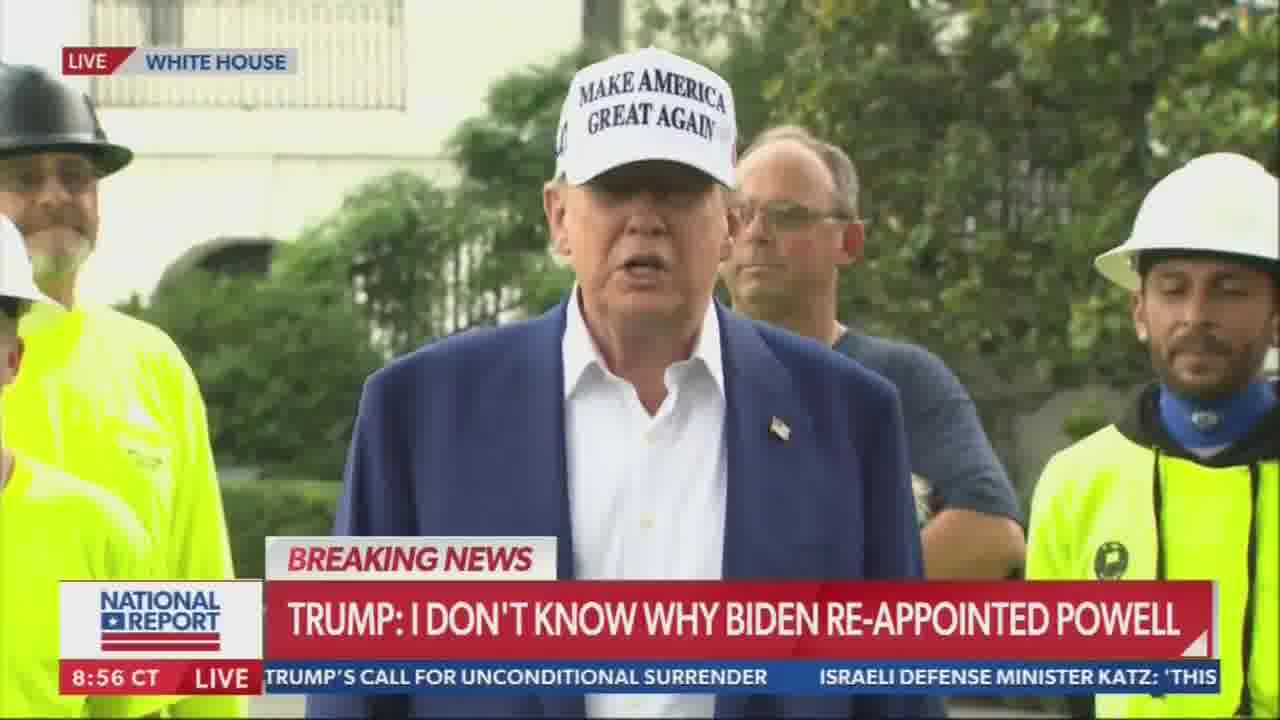 Trump: Maybe I should go to the Fed. Am I allowed to appoint myself? Am I allowed to appoint myself at the Fed? I'd do a much better job.