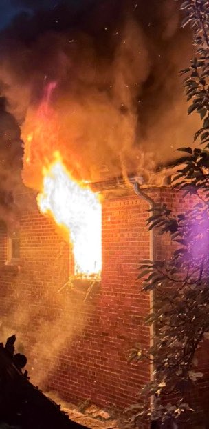 Additional images of the Box Alarm in the 3300 block of Loud Pl. SE. DC firefighters