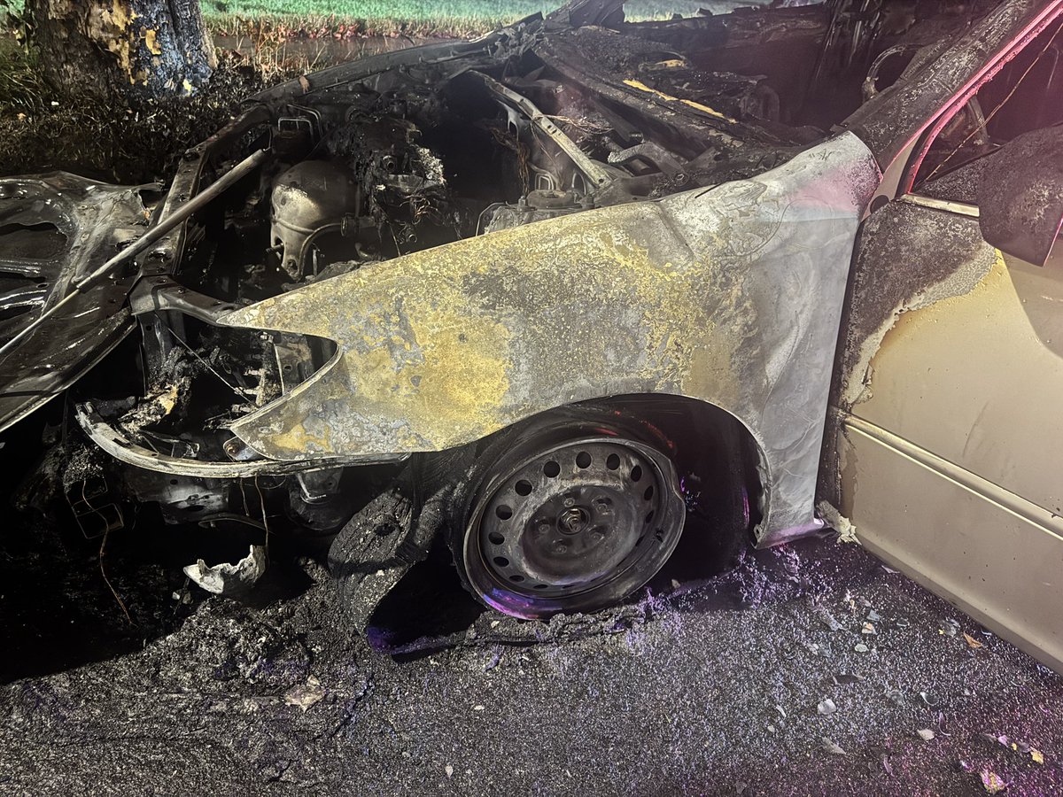 Vehicle Fire: 1300 Block of Kenilworth Avenue NE - Vehicle fully engulfed extinguished by Engine 27.  Driver exited vehicle prior to our arrival with no injuries to report