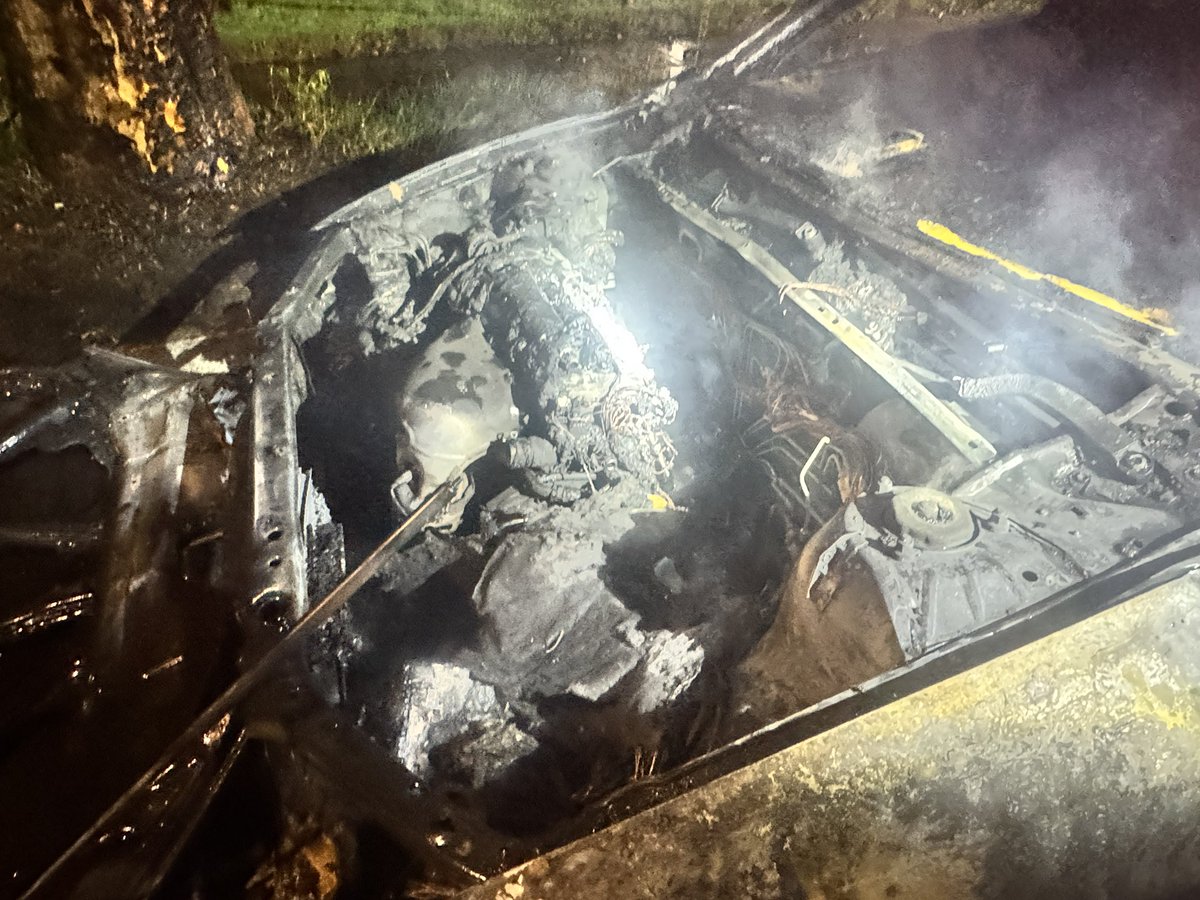 Vehicle Fire: 1300 Block of Kenilworth Avenue NE - Vehicle fully engulfed extinguished by Engine 27.  Driver exited vehicle prior to our arrival with no injuries to report